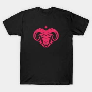 Vintage Aries Zodiac Symbol // Proud Aries Horoscope Sign Astrology T-Shirt